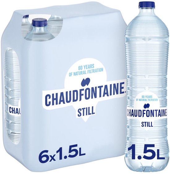 Chaudfontaine Still | Petfles 6 x 1,5 liter