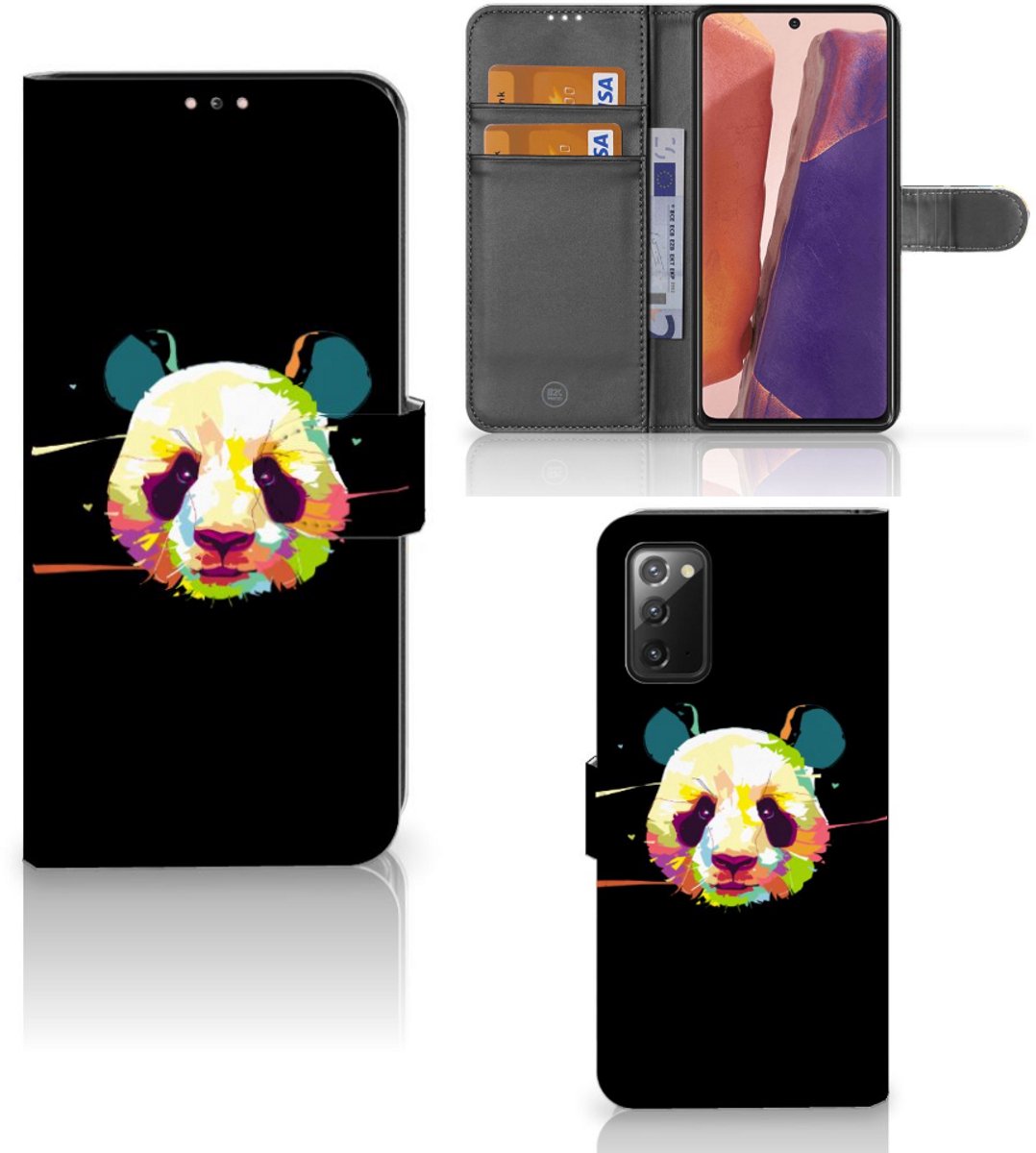 Samsung Galaxy Note 20 Leuk Hoesje Panda Color