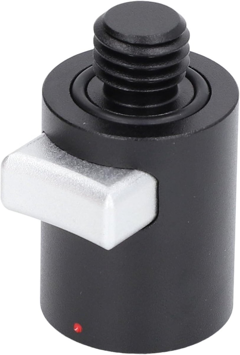 GPS Total Station Connector met Snelle Ontgrendeling, 5/8 Inch X 11 Draad, Aluminium Legering, Multifunctioneel voor Prisms, Statief en RTK Systemen
