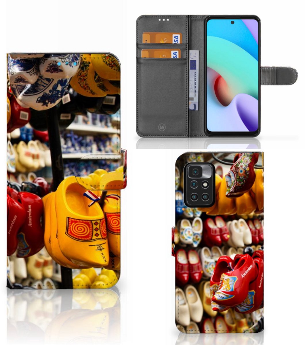 Xiaomi Redmi 10 Flip Cover Klompen
