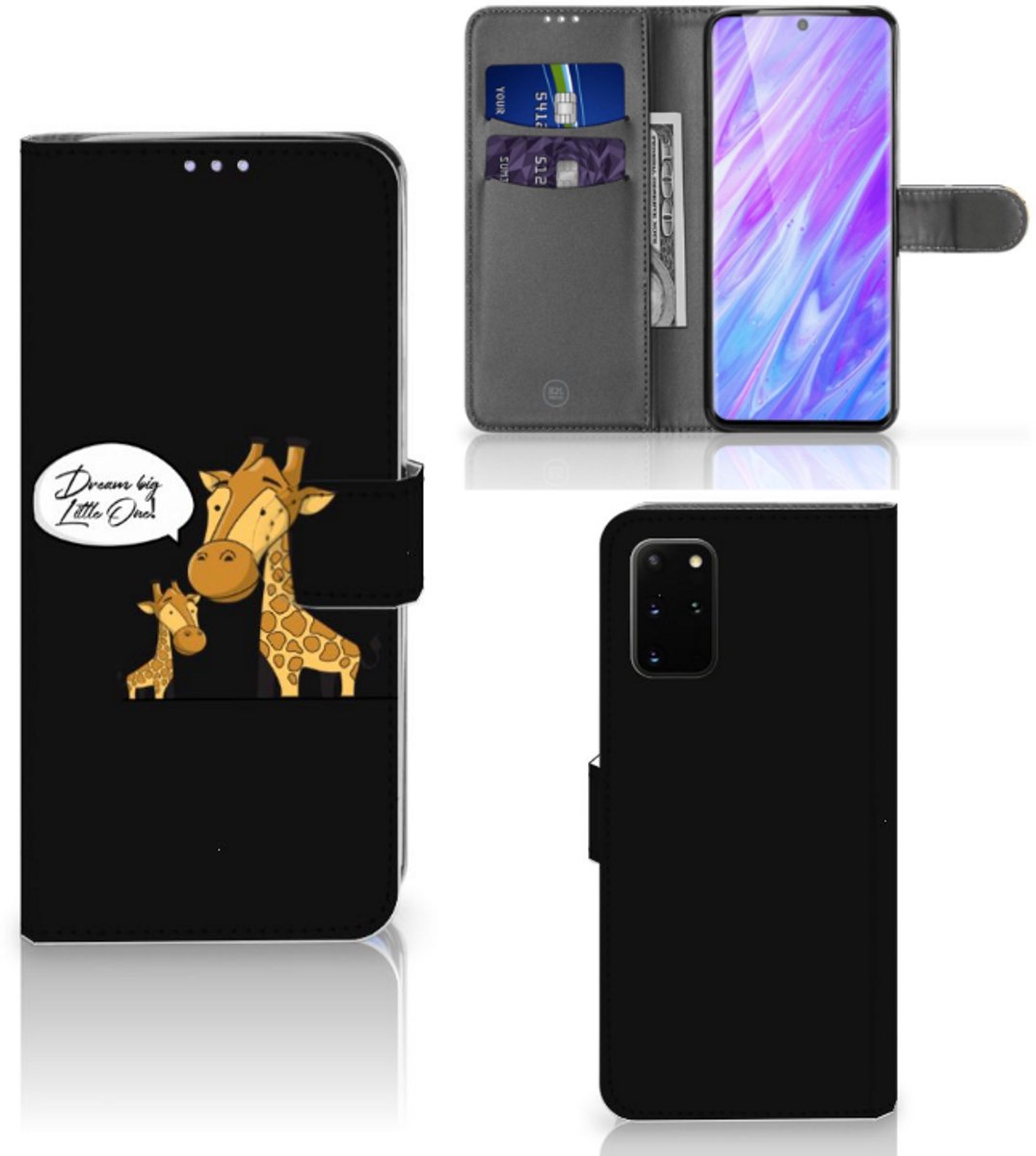 Samsung Galaxy S20 Plus Leuk Hoesje Giraffe
