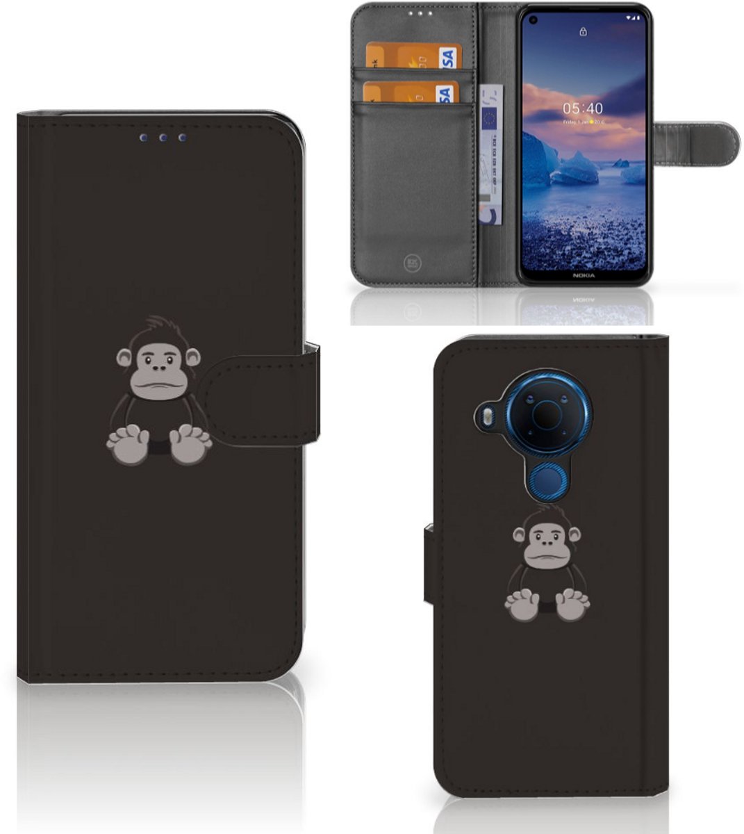 Nokia 5.4 Leuk Hoesje Gorilla