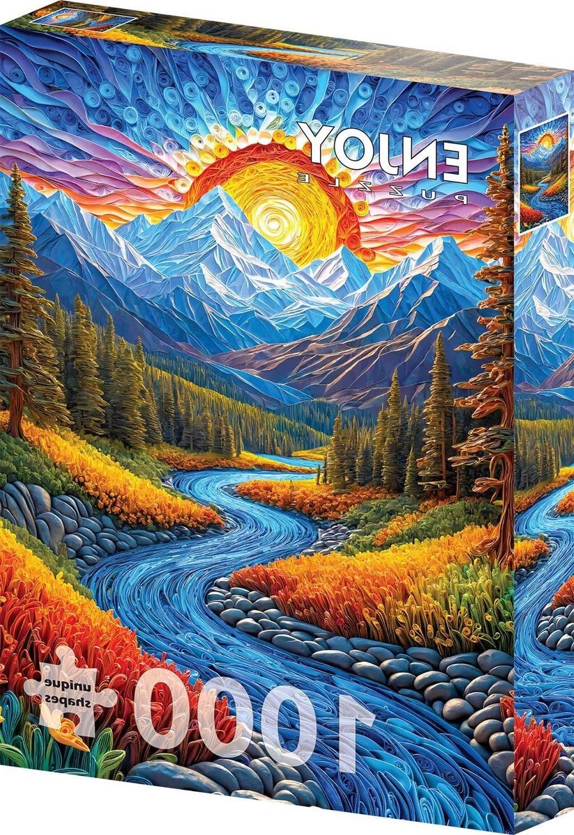 Legpuzzel - Puzzelplezier - Ontspanning - Hoge afbeeldingskwaliteit - 68 x 48 cm - Niet gespecificeerd