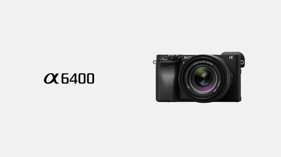 Sony A6400 - APS-C Systeemcamera - Body only – Zwart