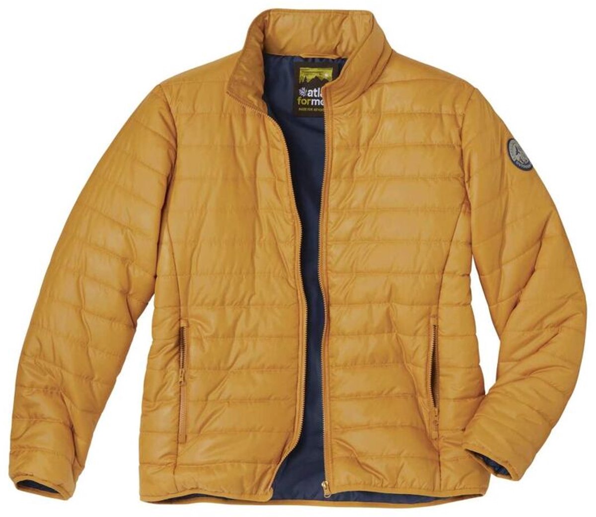 ATLAS FOR MEN - Gewatteerde jas met stikpatroon - Heren - Verkrijgbaar in grote maten - XL