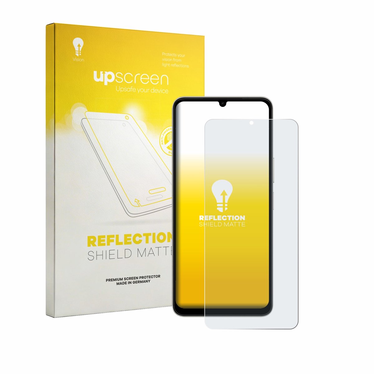 upscreen - Screenprotector voor Vivo Y11 2026 - Folie Beschermfolie anti glare matte