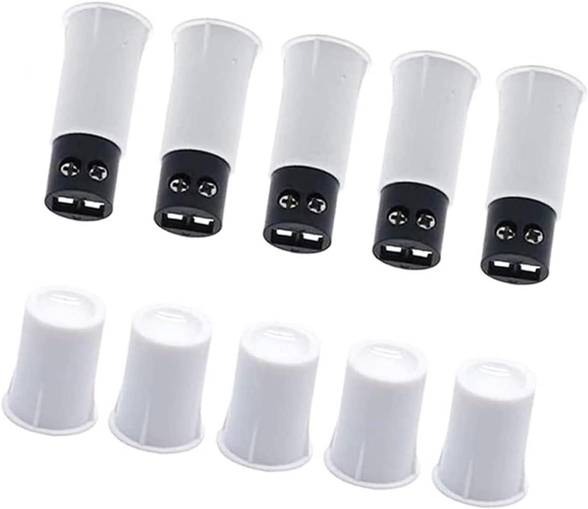 Magnetische Raamschakelaar - Deurcontact Sensor - Huisbeveiliging - Normaal Gesloten - 15-25 mm Actief - Wit