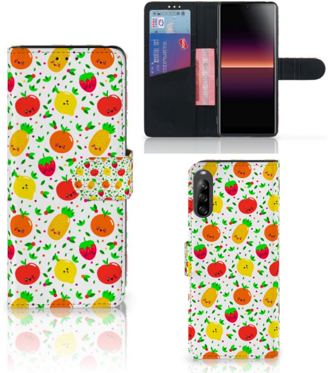 Sony Xperia L4 Book Cover Fruits