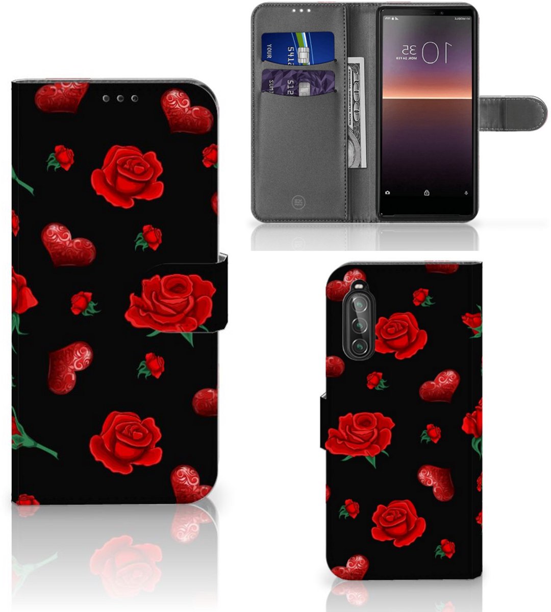 Sony Xperia 10 II Leuk Hoesje Valentine