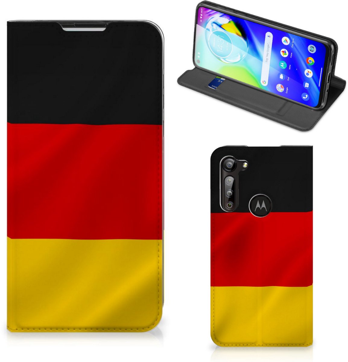 Motorola Moto G8 Power Standcase Duitsland