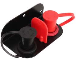 Veilige en Waterdichte Accu Terminals voor Auto, Truck, RV, Tractor en Boot - Premium Kwaliteit en Breed Toepasbaar