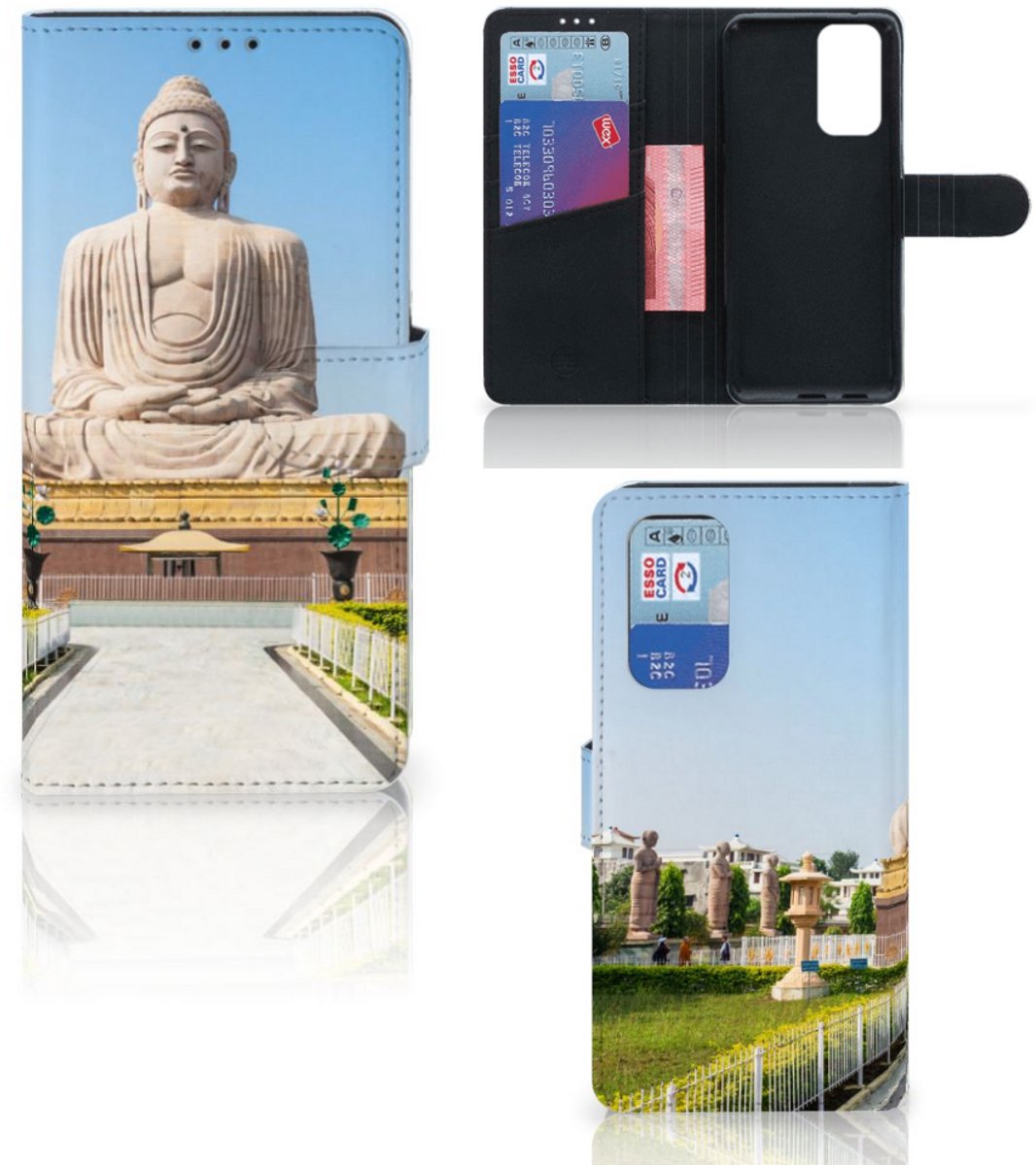 OnePlus 9 Pro Flip Cover Boeddha