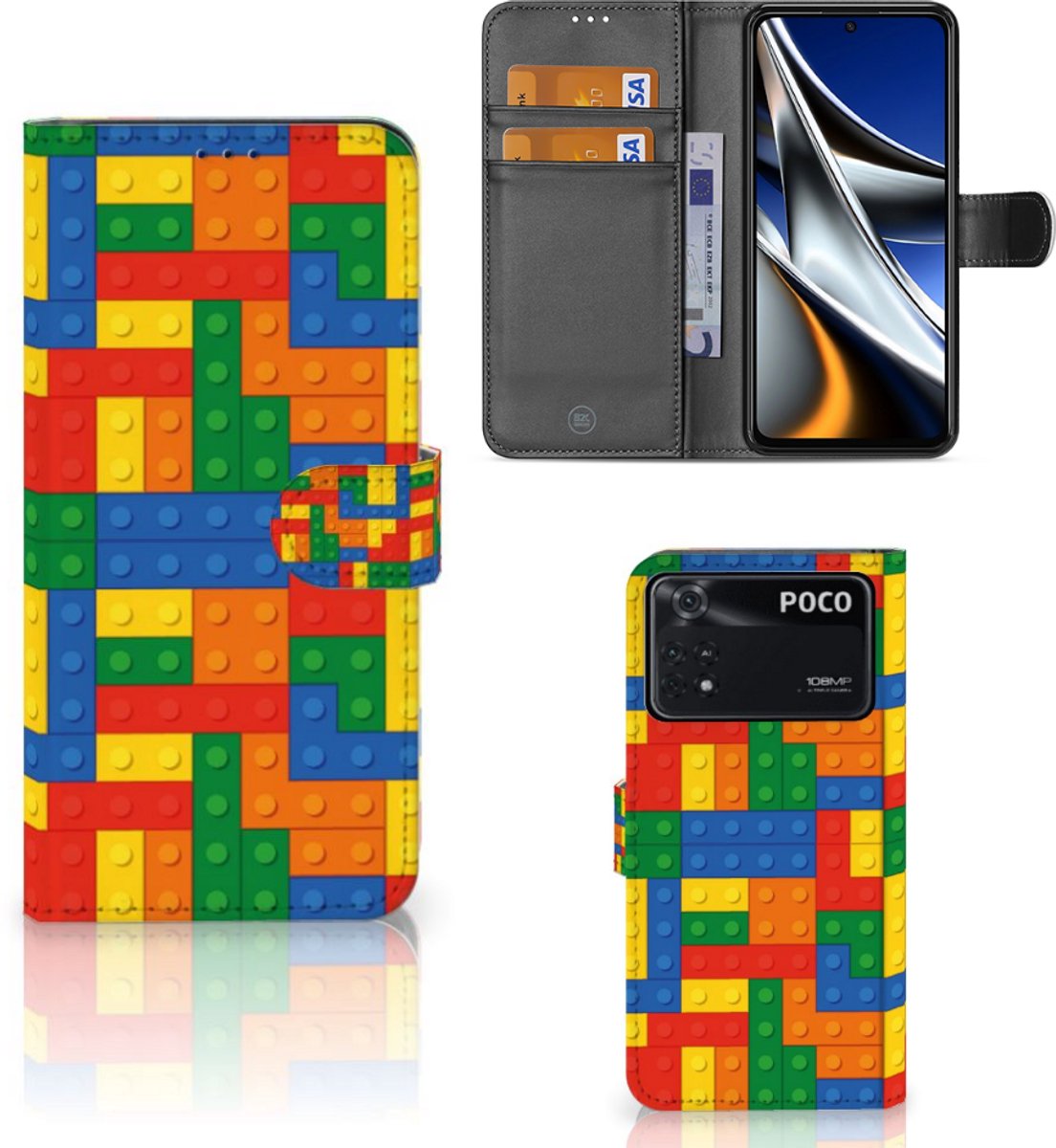 Xiaomi Poco X4 Pro 5G Telefoon Hoesje Blokken