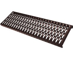 Parotec, klimmen thoughtitrtt, 1200 mm, bruin, haardpodium, looprooster, diverse lengtes, looprooster, rooster, rooster