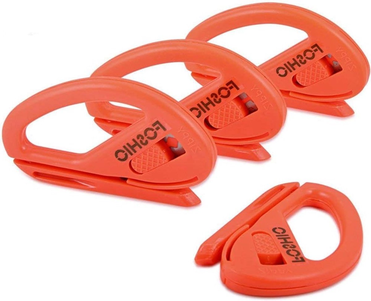 4-delige Briefopener Set - Draagbare Papercutter, Foliesnijder en Veilig Snijmachine voor Papier, Auto Folie en Wrapping