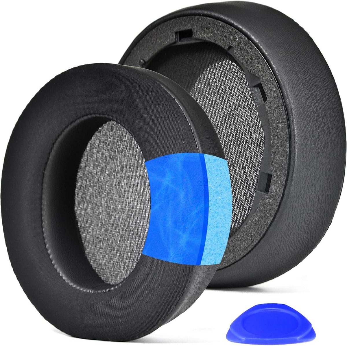 Vervangende Oorkussens van Koel Gel voor Soundcore Life Q30/Q35 Hoofdtelefoons, Geluidsisolatie en Comfortabele Pasvorm