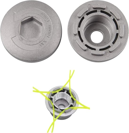 Dubbele Kop Benzine Bosmaaier Accessoires, 2 Stuks Molen Touw en Spoel voor Grasmaaier Onderdelen Vervanging, Tuin Gereedschap en Accessoires — afbeelding 4
