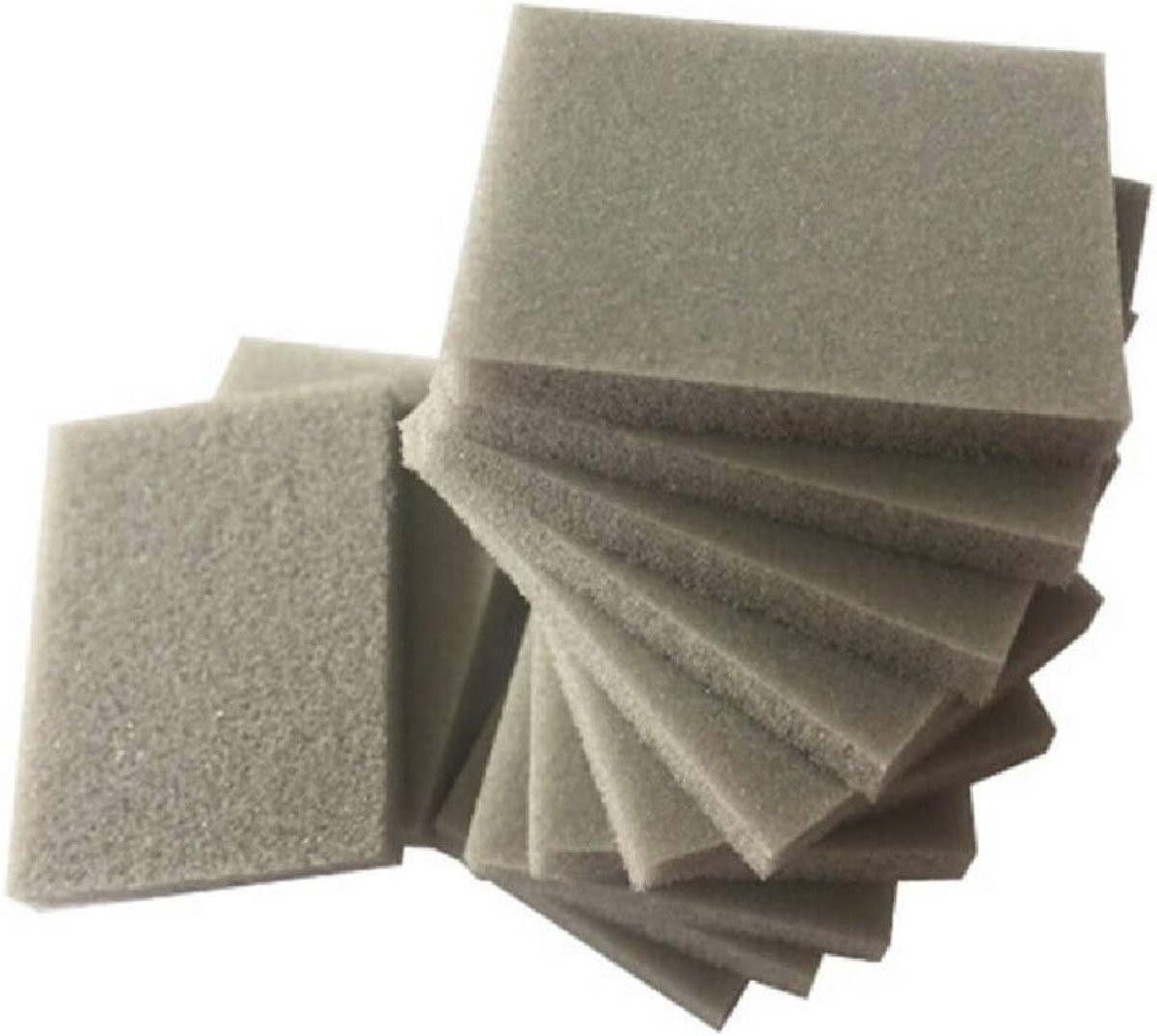 Set van 10 Foam Schuurblokken 30mmx40mm - Nat en Droog Schuurpapier voor Auto Bodywork, 800-1000 Grits, Perfect voor Schuren en Afwerken