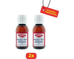 Heltiq Alcohol 70% - 2 x 120 ml - Voordeelverpakking