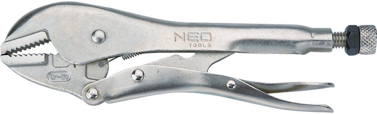 NEO Serie - Universele Klemtang - 250 mm - Rechte Bekken - Chromo-Molybdeen Staal