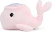Teeny & Tiny samson de walvis knuffel en lampje Roze Roze