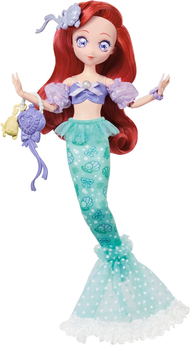 Disney Collector Prinses Zeemeermin Ariël - Mangapop en accessoires - Beweegbaar en verzamelobject van Disney — afbeelding 4