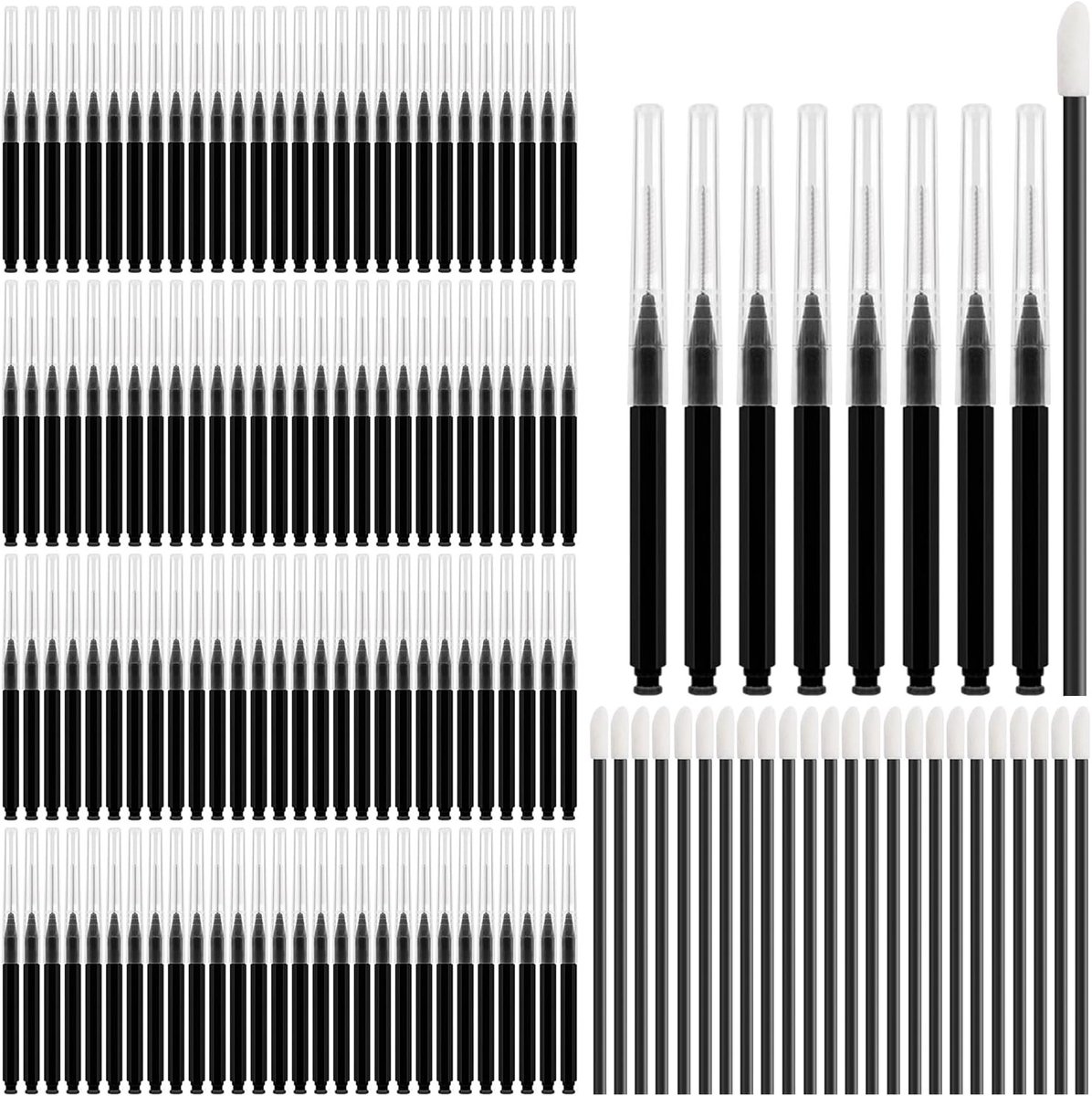 Interdentale borstels en wegwerp lip applicators voor optimale mondhygiëne en tandreiniging - 120 stuks plus 25 stuks voor een stralende glimlach