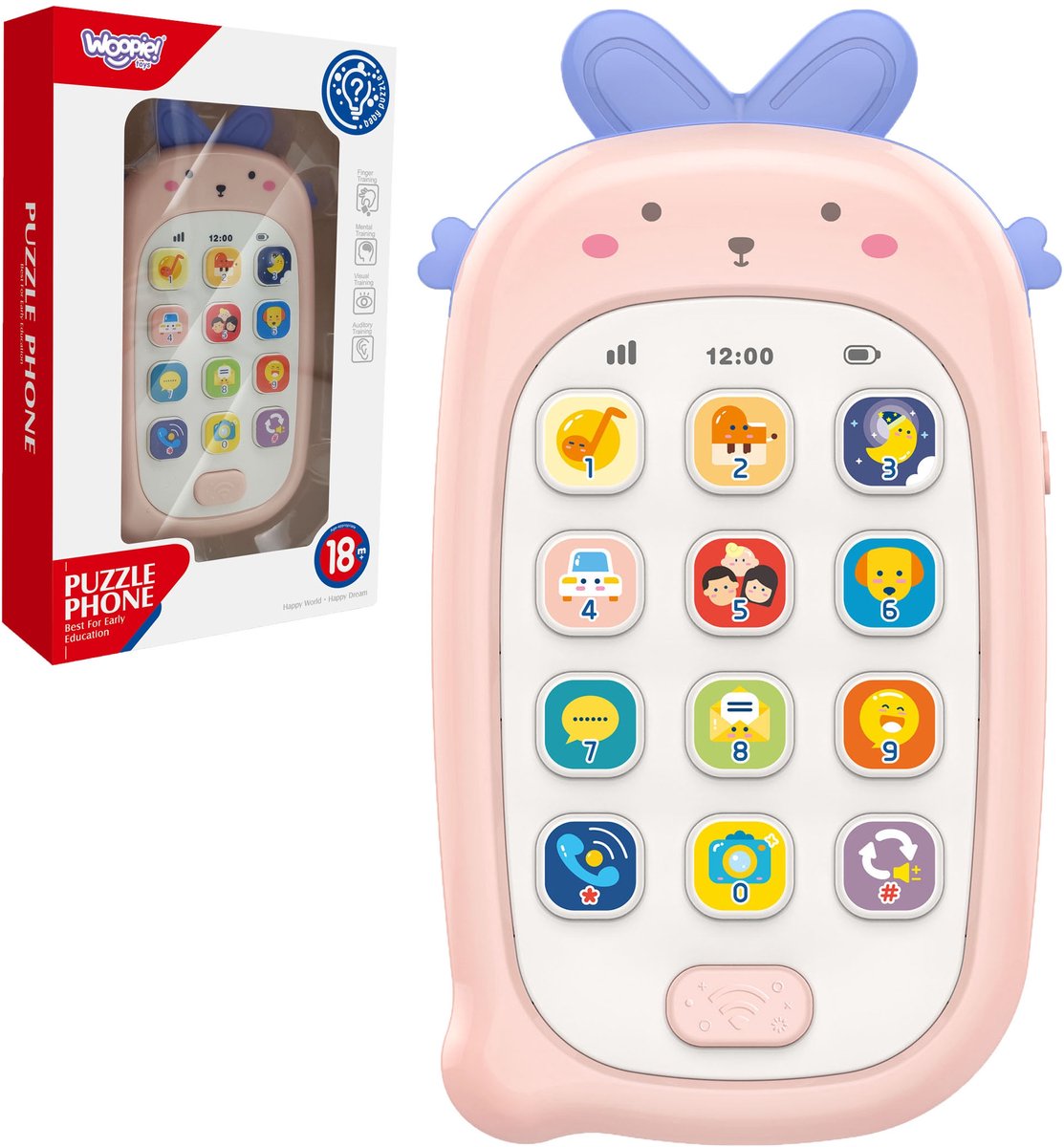 Woopie Baby Interactieve Telefoon Met Geluiden - UNI