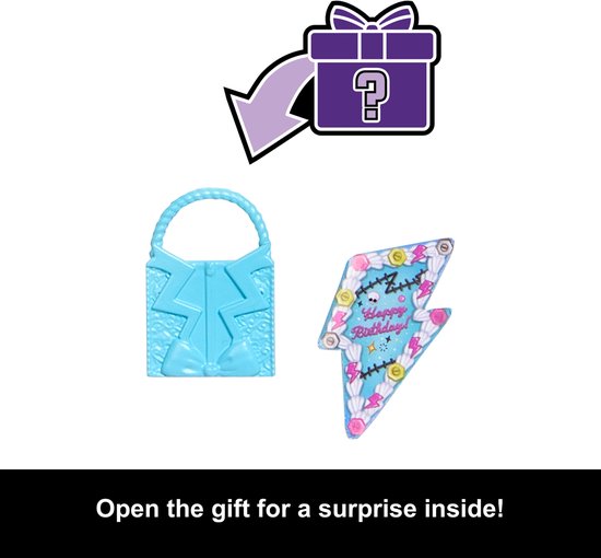Mattel Monster High pop verjaardag Frankie Stein - speelfiguur pop. — afbeelding 2