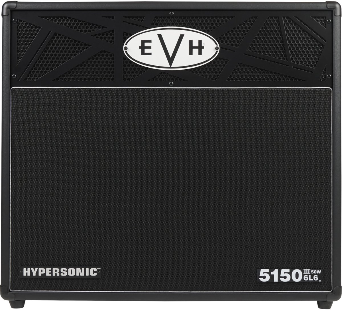 EVH 5150III Hypersonic 6L6 1x12 Black - Modeling combo versterker voor elektrische gitaar