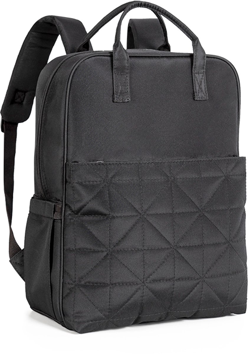 Novi Verzorgingsrugzak Quilted Grey – Luiertas – Waterafstotend – Inclusief Verschoningsmatje
