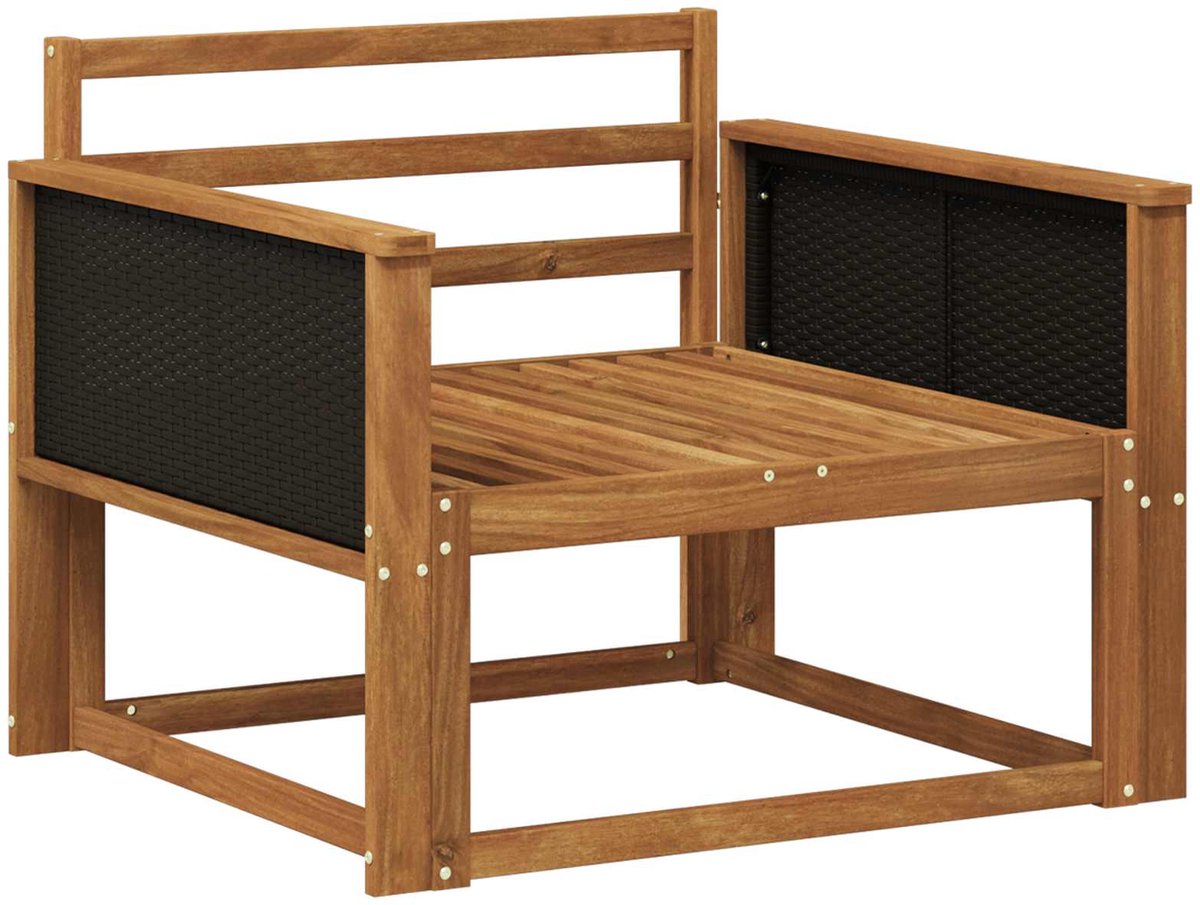 vidaXL - Buiten - Midden - Sofa - Naturel