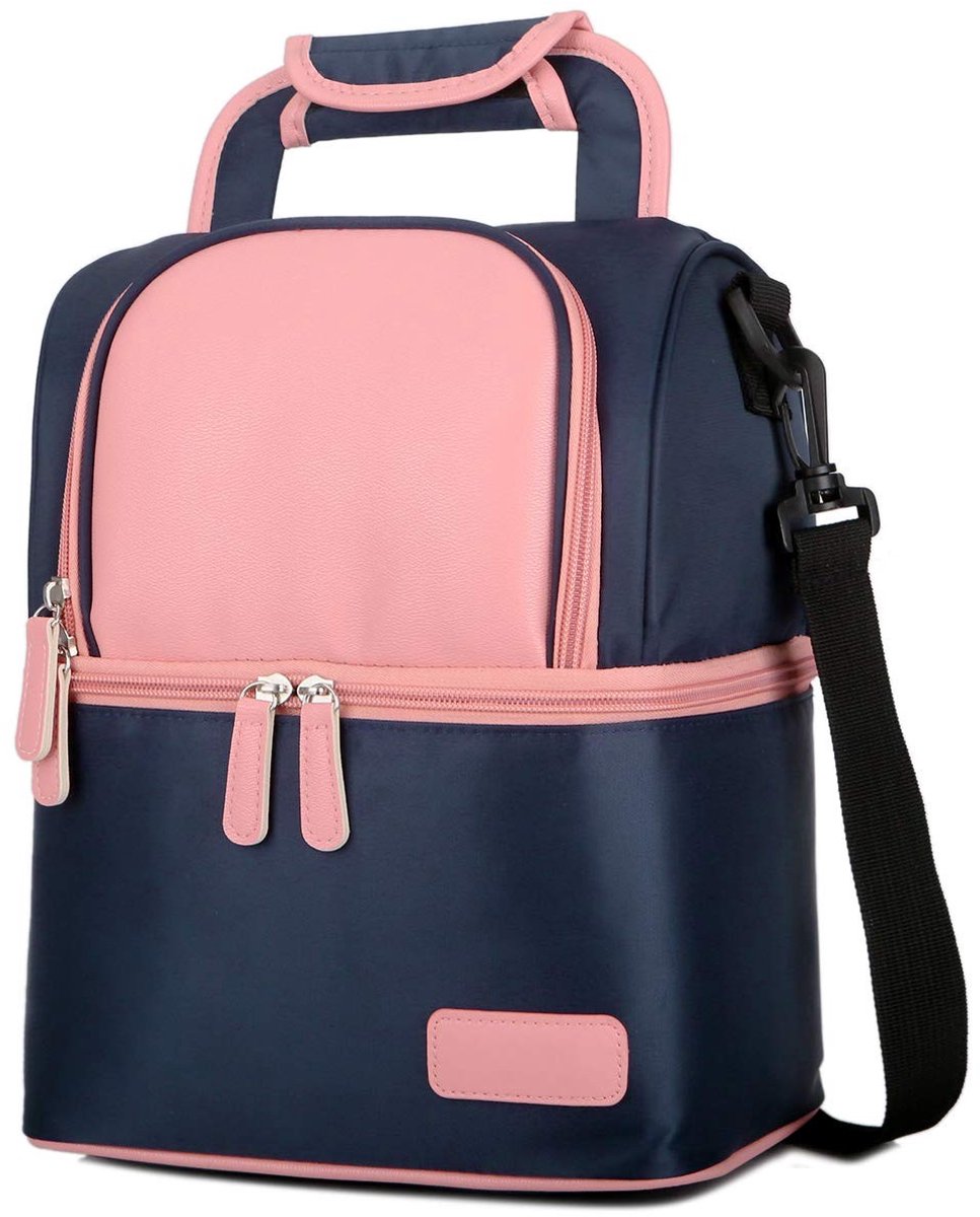 Seb3 - Borstvoeding Koeltas - Thermisch Isolatie - Grote Capaciteit - Blauw - Baby Melk Tas - Handig voor Ouders - Draagbare Rugzak