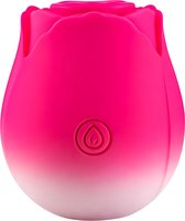 SF Toys Roos Vibrator Roze gradient – Clitoris Stimulator – 10 Zuigstanden – Beschikbaar in 6 kleuren – Stil <60dB – Spatwaterdicht – Magnetisch Oplaadbaar – Nieuwste generatie