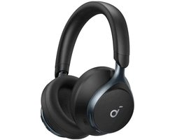 soundcore by Anker Space One Draadloze Over-ear Koptelefoon Zwart - Headphones - Active Noise Cancelling, Multipoint Connection, 55 uur accuduur, Bluetooth 5.3, LDAC, Hi-Res Certified