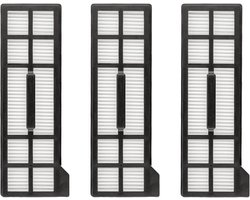 3 stuks Vervangende HEPA-filters voor de Eufy X10 Pro Omni robotstofzuiger - filterset - vervangingsonderdelen - filteraccessoireset