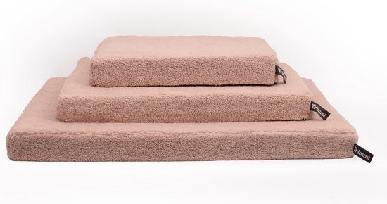Orthopedisch hondenbed Teddy - Hondenmand wasbaar - Ergonomisch hondensofa met uitneembaar ligkussen - OEKO® TEX gecertificeerd & gemaakt in EU - Voor kleine, middelgrote & grote honden (Greige, L