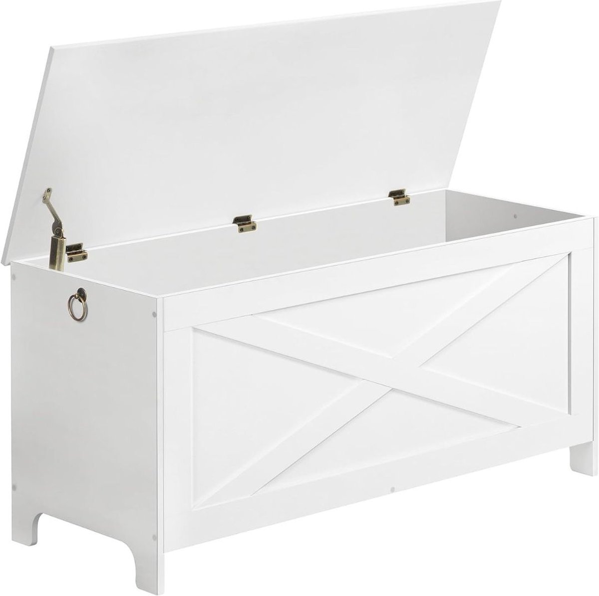 ApexArte® Speelgoedkist - Speelgoedkast - Dekenkist - Wit