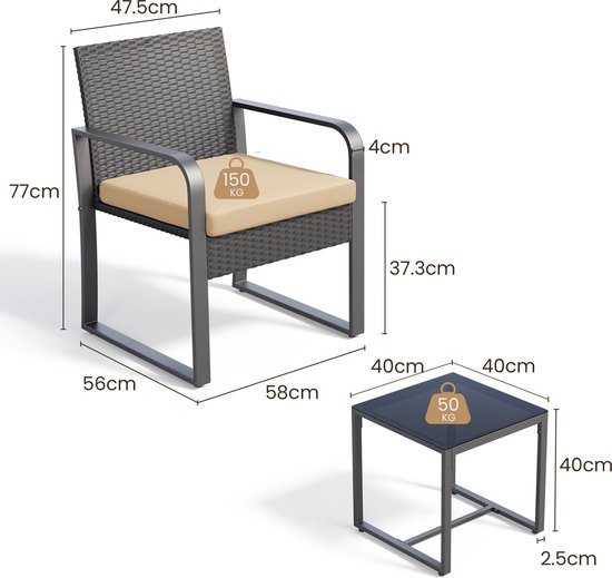 Moderner Balkon Rattan Stuhl neue Designs günstigen Preis Foshan Hersteller Pati