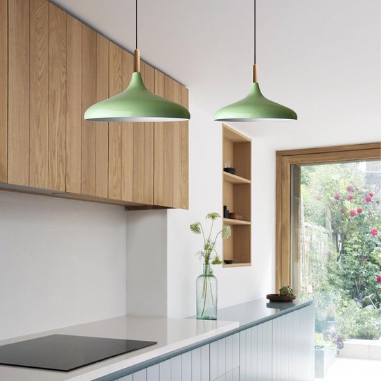 NETTLIFE Plafondlamp 4xE27 - zwart - vintage - metaal - vierkant - industriële keukeamp - 17.5cm - voor keuken hal slaapkamer woonkamer bar - zonder