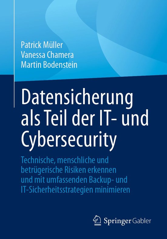 Business and Economics (German Language) - Datensicherung al ... - cover