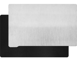 HTML 3D-printerbouwplaat 224x129mm - Flexibel printplatform - Veerstalen plaat - Magnetisch printbed voor Elegoo Saturn 2 en Saturn 8K .