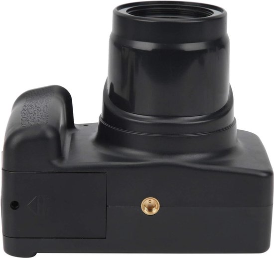 18X Zoom HD SLR-Camera, 24MP Draagbare Digitale Camera Met Lange Brandpuntsafstand, 3.0 in LCD-Scherm USB-Poort Opladen Geschikt voor Familiebijeenkomsten Ingebouwde Flitslamp Microfoon(1