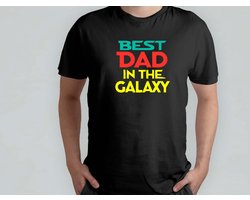Major Best Dad in the Galaxy - T Shirt - cadeau - gift - vader - dad - beste vader ter wereld - verjaardag - vaderdag - best dad in the world - father - liefde - cute