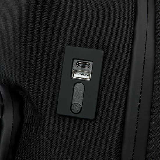 PORSCHE DESIGN Sac à dos de loisirs Sac à dos pour ordinateur portable Urban Eco Backpack Black Noir