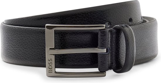 BOSS Ledergürtel Erman-L_Sz35 mt dezenter BOSS-Prägung auf der Schleße