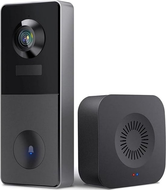 White-Label® Draadloze Video Deurbel met Camera - Full HD - White-Label® - €169,95