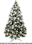 Everlands Imperial Pine Kunstkerstboom - 180 Cm Hoog - Met Verlichting Met Twinkel Functie