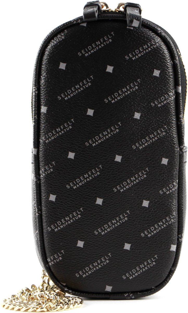 SEIDENFELT MANUFAKTUR Schoudertas Avondtas Mon Black Zwart