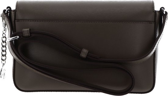 DKNY Cuir Sac à épaule bandoulière Sac à épaule Bryant Sutton Crossbody Bag Truffle Marron clair